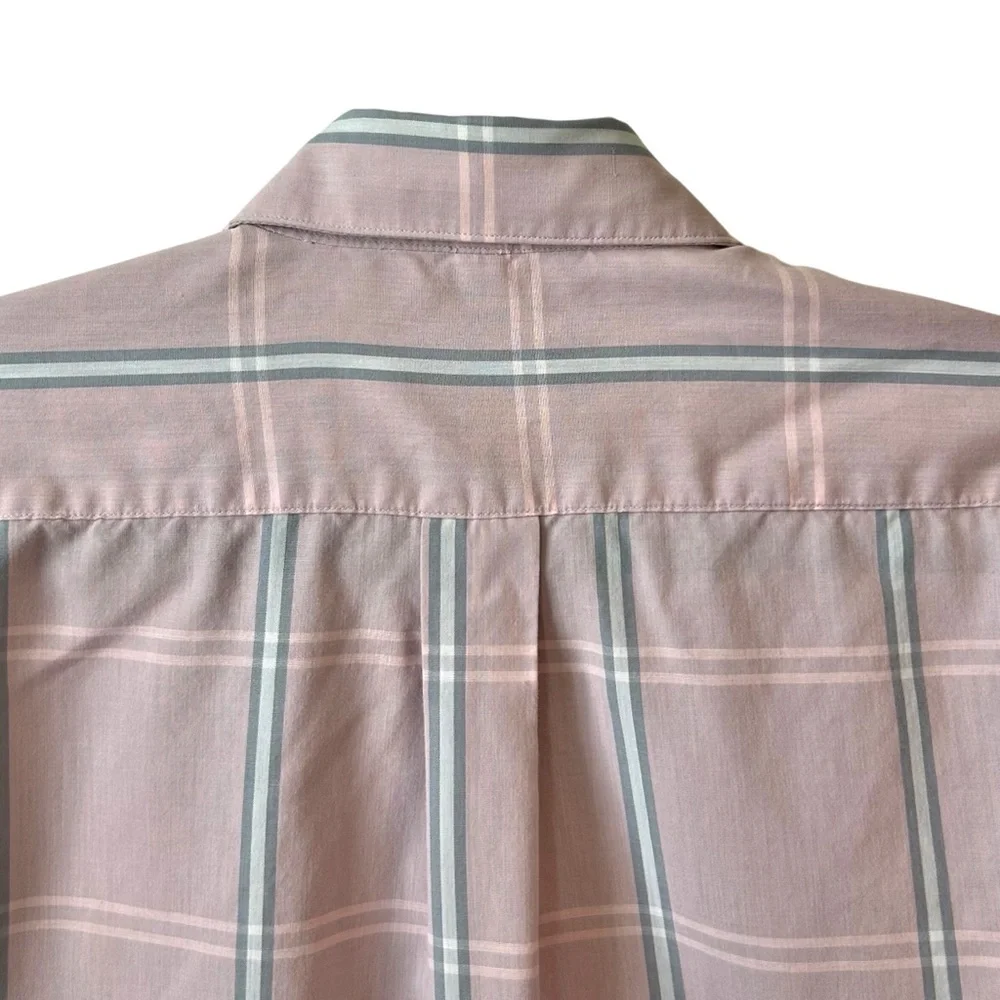 Vintage Christian Dior Made in Korea Button Down Dress‎ Shirt SZ Medium